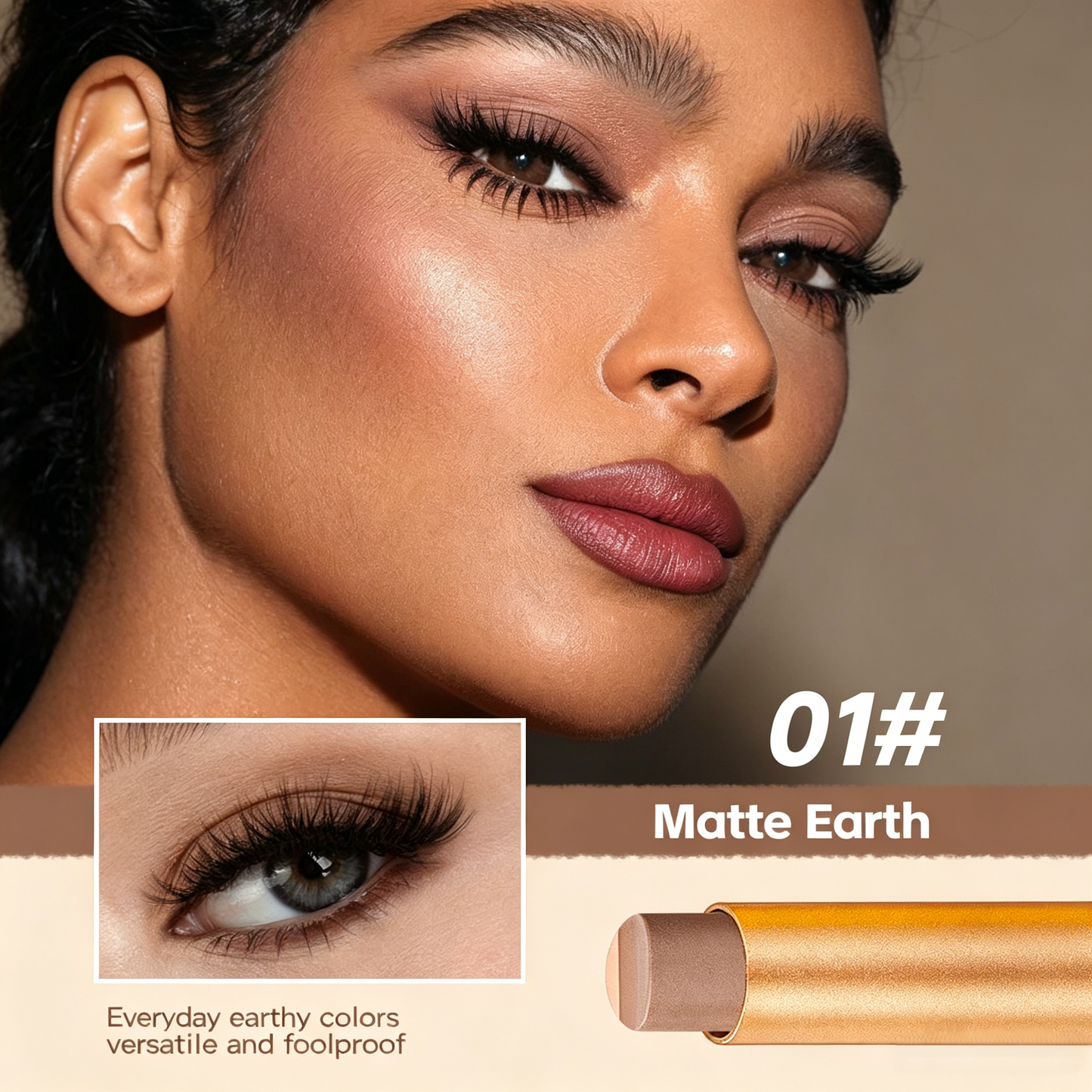 🔥5-Second Eye Look, Beginner Friendly, Seamless Gradient, Dewy Finish-LP