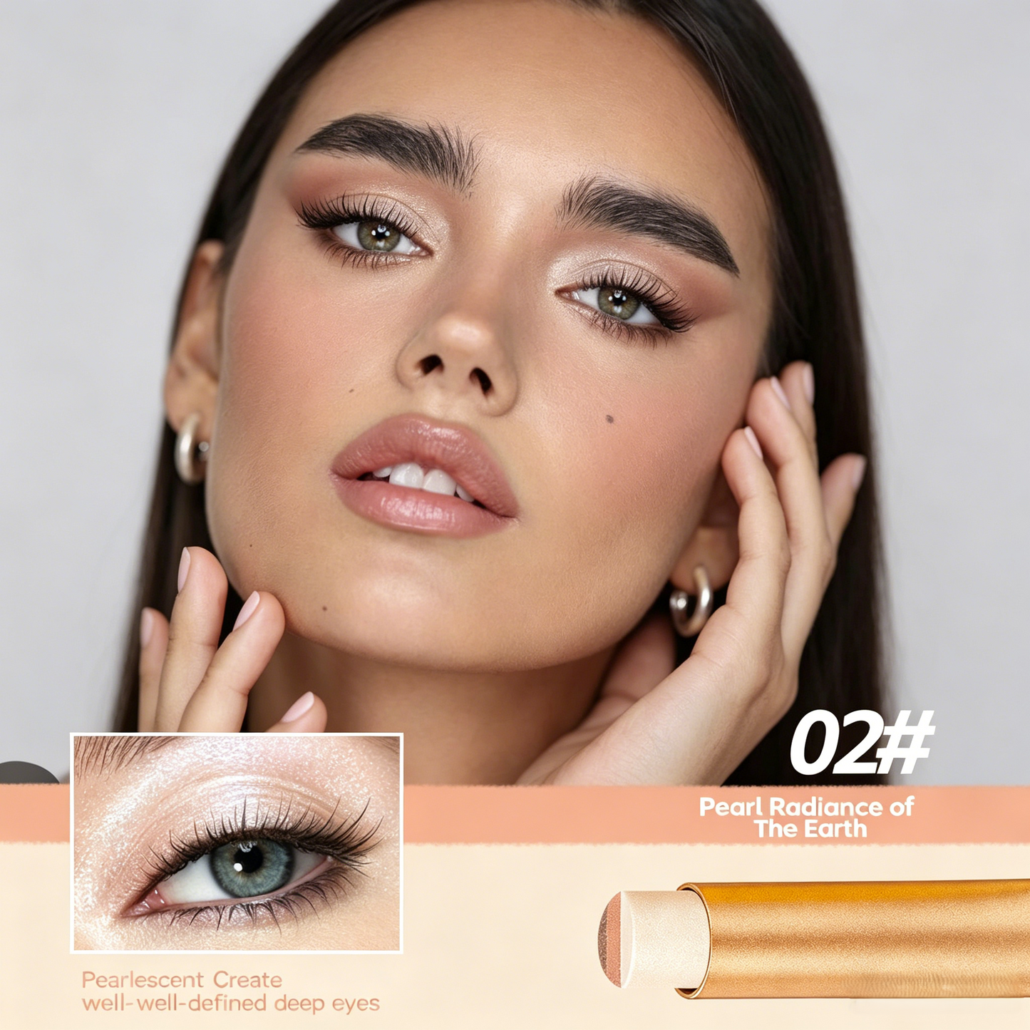 🔥5-Second Eye Look, Beginner Friendly, Seamless Gradient, Dewy Finish-LP