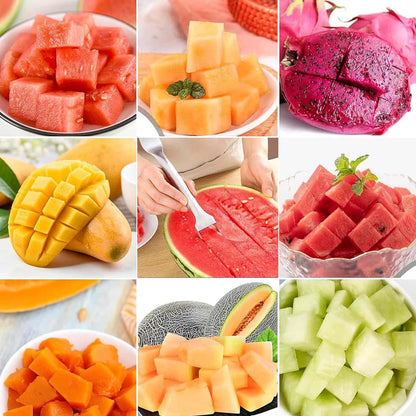 🍉 Effortless Fruit Prep-✨ 2-in-1 Fruit Cutter & Fork – For Quick and Easy Fruit Serving! 🍓-JKL