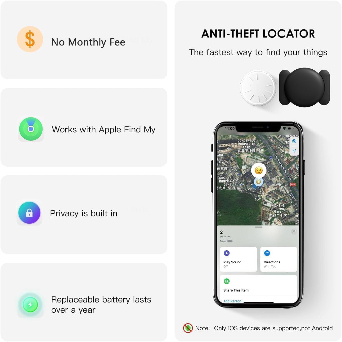 GPS TRACKER WITH WEATHERPROOF MAGNETIC CASE-JKL