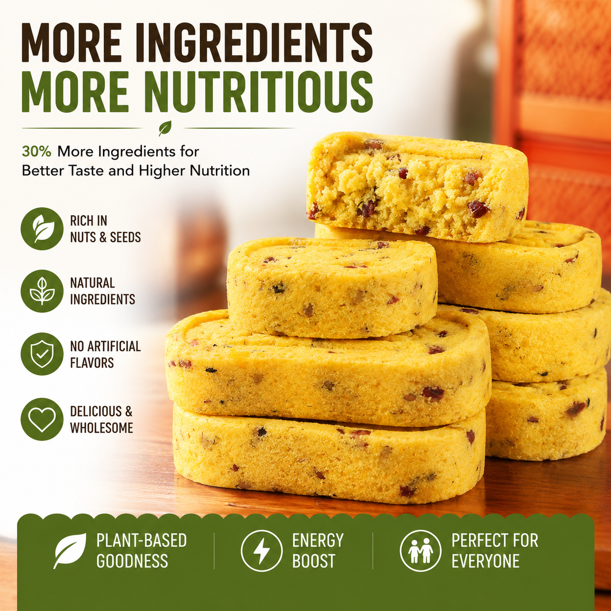 Sugar-Free & Oil-Free Eight Treasures Cake 🍰 Pure Natural Wellness-BP