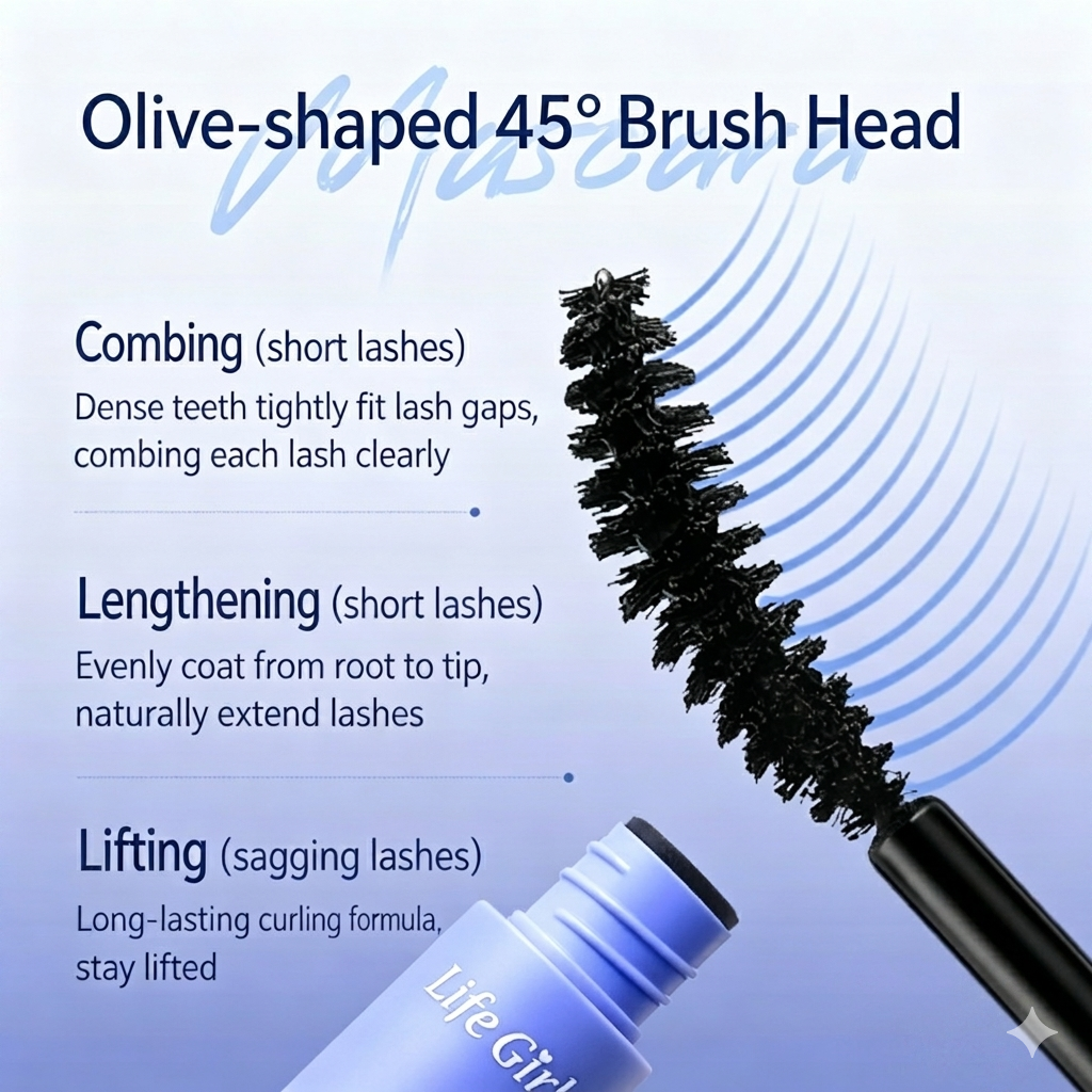 ✨ Anti-Gravity Waterproof Mascara | 24H Long-Lasting Curl & Clump-Free Lash Lift-LP