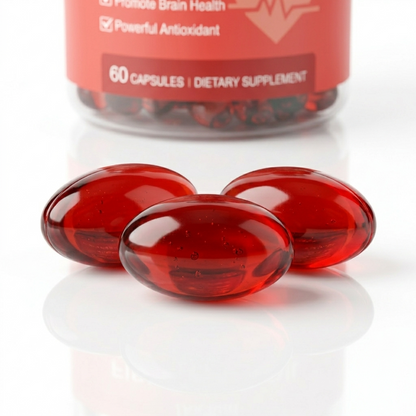 ❤️‍🔥Clinical Grade Krill & Fish Oil Complex + Super Antioxidant Astaxanthin – 👑Scientifically Formulated for Cardiovascular Vitality, Joint Mobility & Cognitive Focus – Non-GMO Pure Formula🛡️-BP