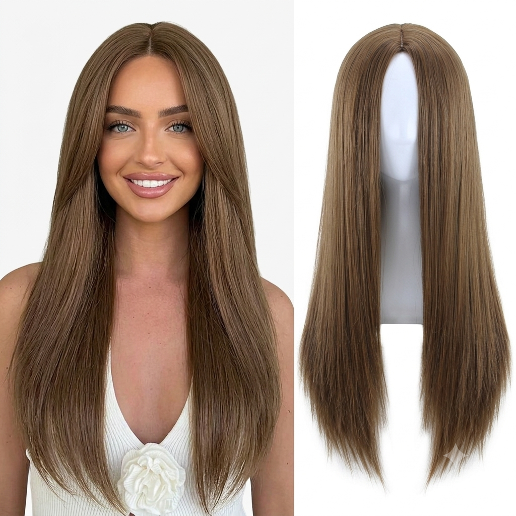 👑Premium HD Lace Front Wig — 💎100% Virgin Human Hair (Straight/Body Wave)-bp