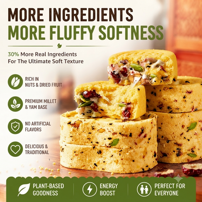 Sugar-Free & Oil-Free Eight Treasures Cake 🍰 Pure Natural Wellness-BP