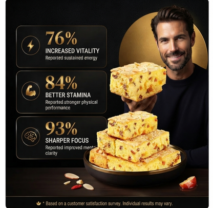 💪🔥Nutritionist Approved:🦁Daily Vitality Boost: Millet, Yam & Apple Cake – Pure Natural Energy Explosion🌋-BP