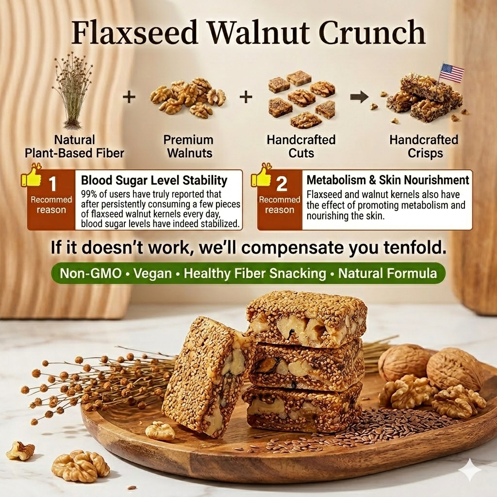 🔥🔥Premium Flaxseed & Whole Walnut Cellular Energy Bites🔥-EV1